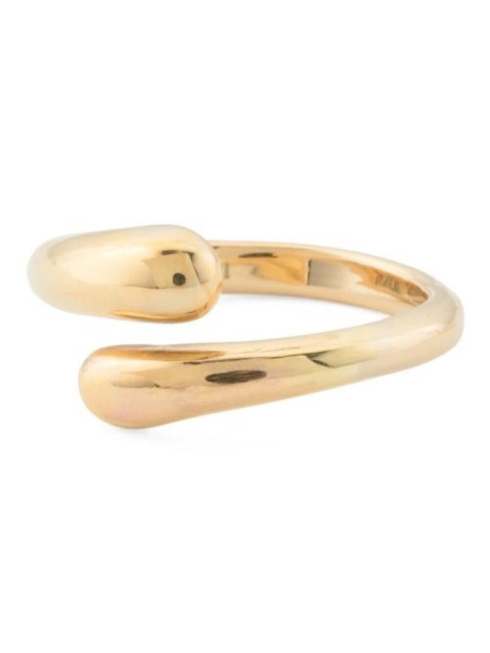 ORIANA COLLECTION 14kt Gold Electroform Bypass Ring